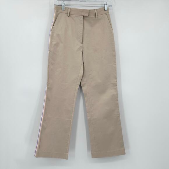 Vintage Lilly Pulitzer Chino Pants Tuxedo Side Stripe Straight Leg Womens Sz 2 - Picture 4 of 11